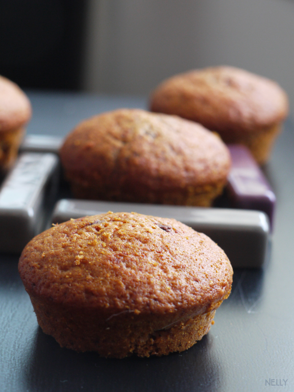 Petits pains d’épices aux pépites de chocolat