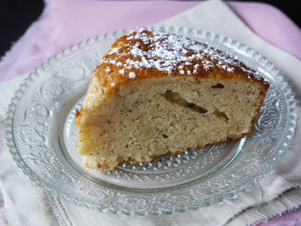 Gâteau au lait concentré, amandes et rhum