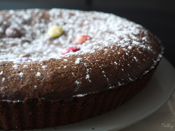 Gâteau au chocolat au thé