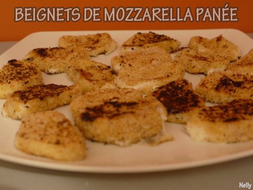 Recette Beignets de mozzarella