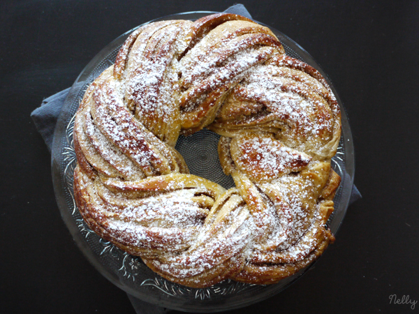 Brioche à la vergeoise façon kringle estonien