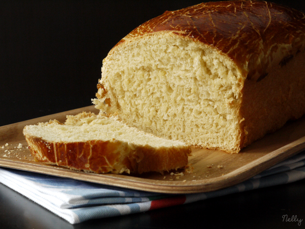 Brioche parfumée à l'orange sanguine et au rhum