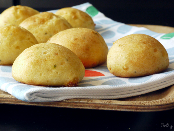 Gougères à la mozzarella