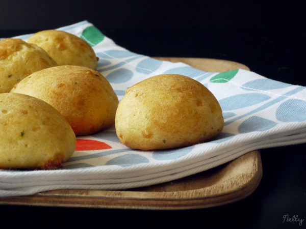 Gougères à la mozzarella