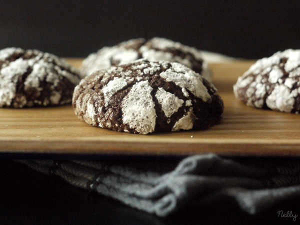 Biscuits craquelés au chocolat de Martha Stewart