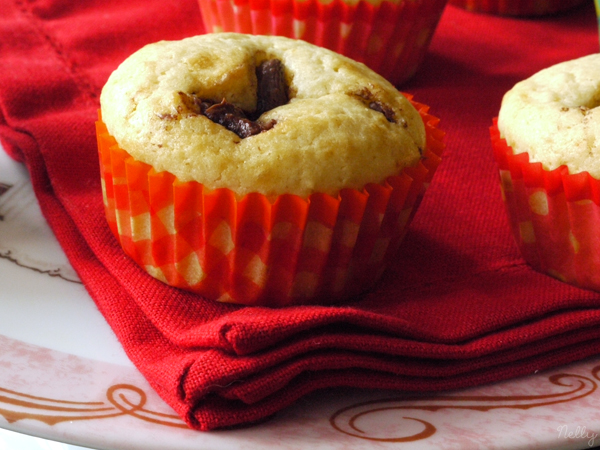 Muffins coeur Nutella