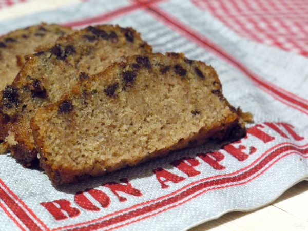 Gâteau à la farine de châtaigne et pépites de chocolat