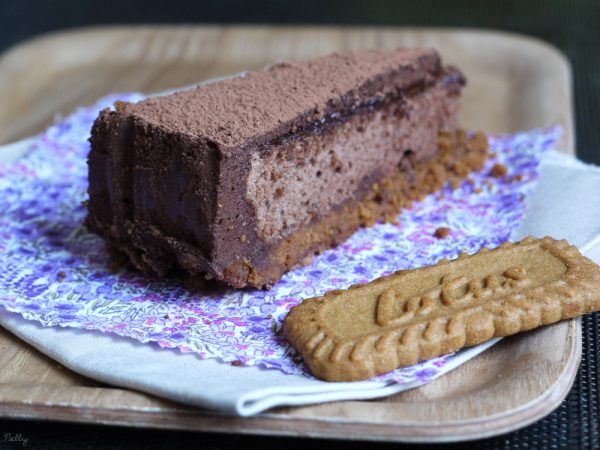 Gâteau d'anniversaire au chocolat & Spéculoos