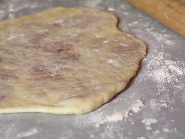 Naans au boeuf tandoori