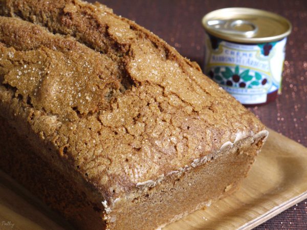 Cake à la crème de marrons & rhum