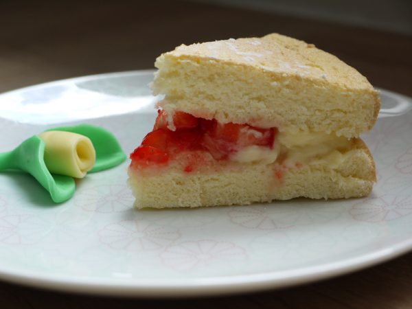 Gâteau fraise & citron pour la fête des mères