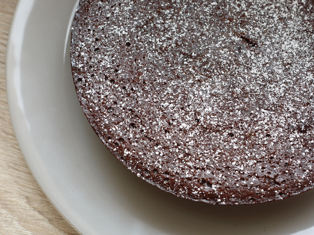 Gâteau au chocolat & caramel