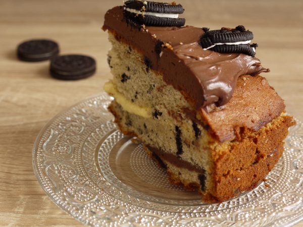 Gâteau aux Oréo & crème pâtissière