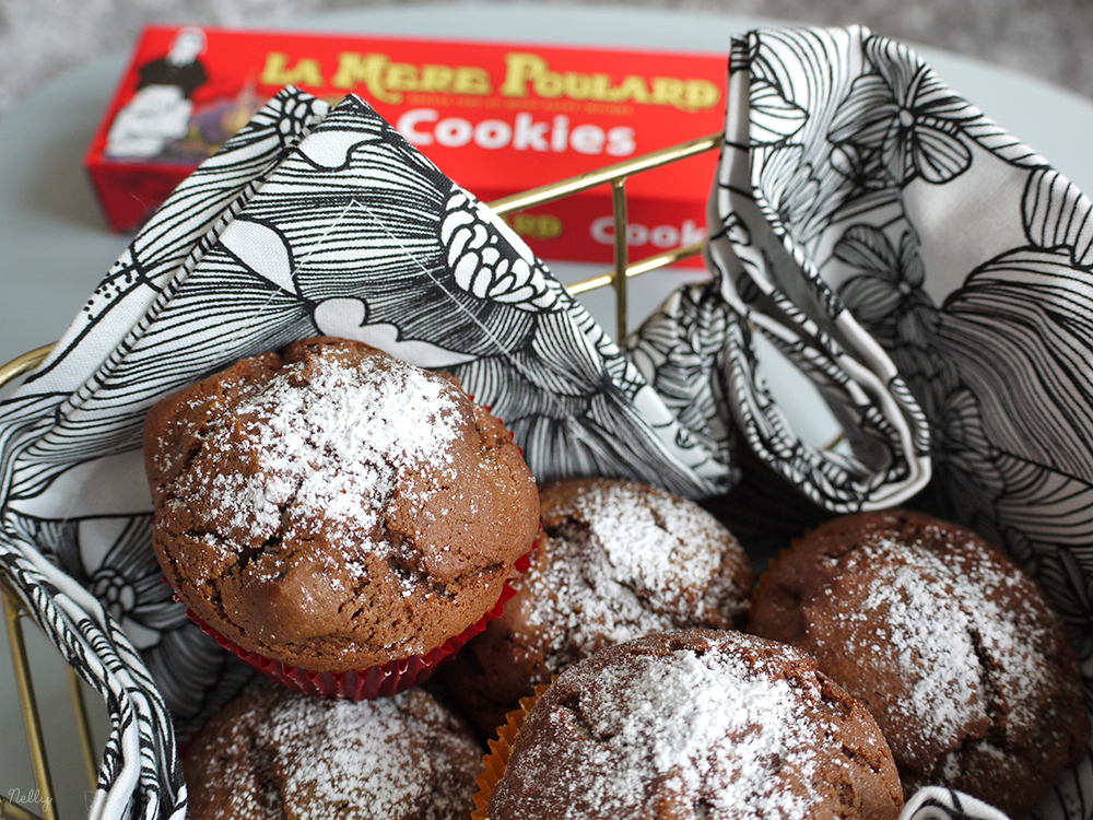 Muffins aux cookies de la Mère Poulard