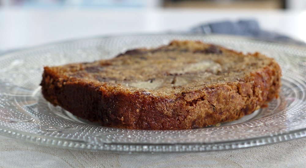Banana bread aux pépites de chocolat