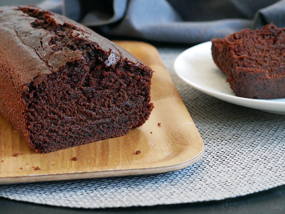 Cake au cacao & lait de soja