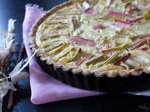 Tarte à la rhubarbe