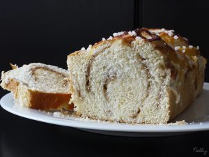 Brioche tulipes à la compotée de pommes