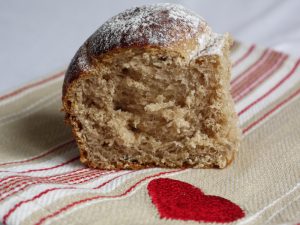 Brioche à la farine de châtaigne