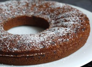 Gâteau à la farine de châtaigne et pépites de chocolat