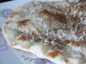 Naans au boeuf tandoori