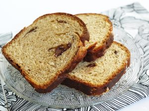 Brioche aux éclats de chocolat au lait