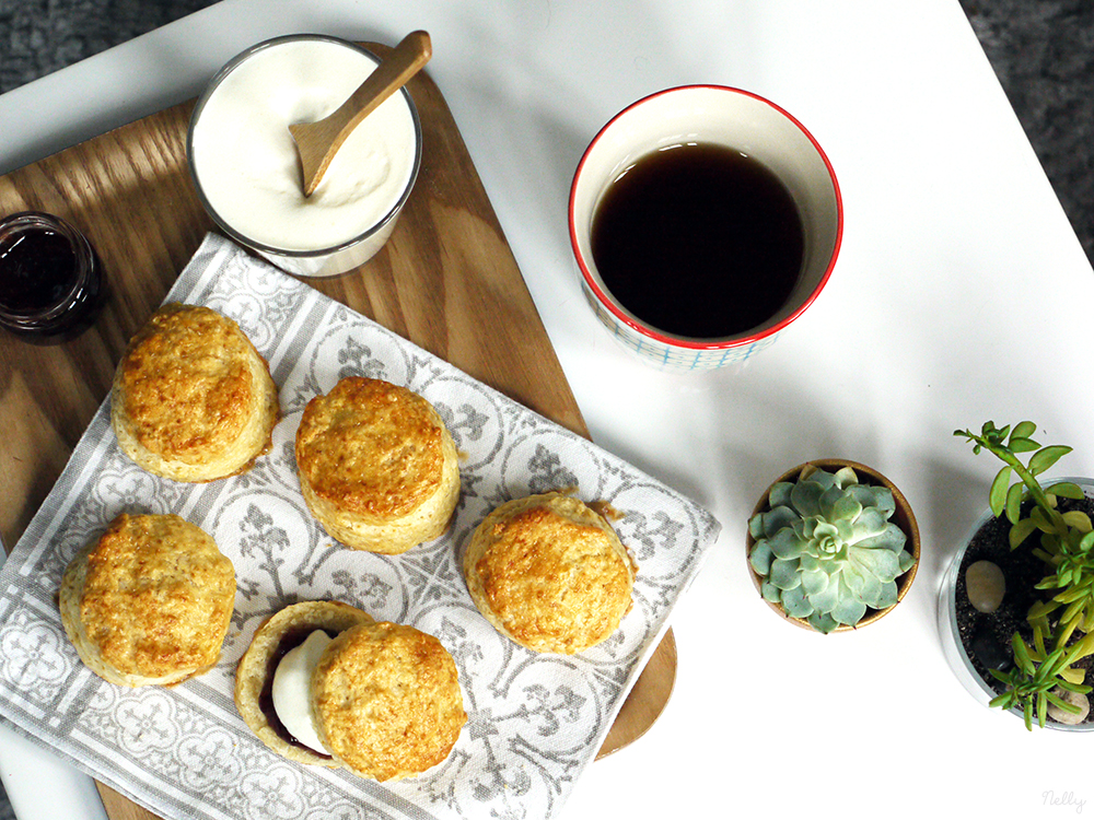 Tea time : des scones et une bonne tasse de thé