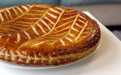 Galette des rois amandes, châtaigne & cacao