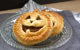 Halloween : feuilletés au boeuf façon Jack O'Lantern