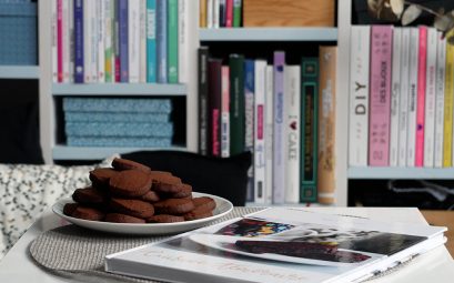 Biscuits au chocolat sans oeuf (+ mon livre de recettes)