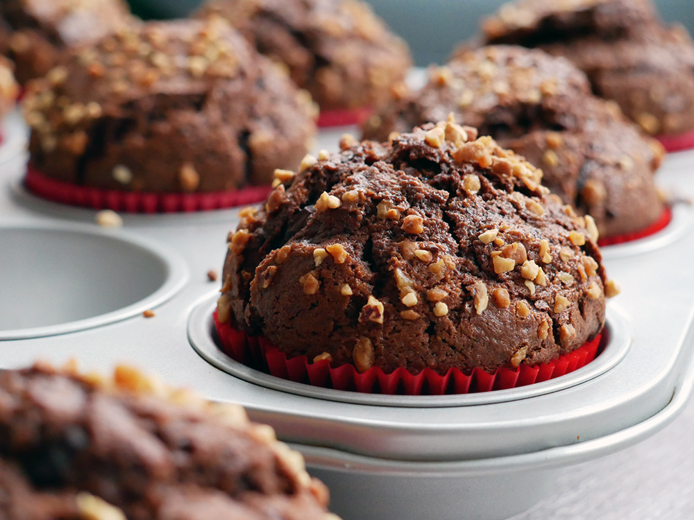 Muffins chocolat & pralin