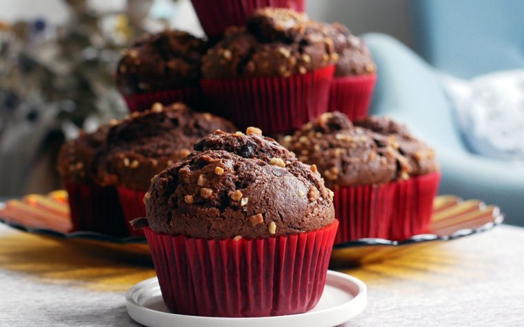 Muffins chocolat & pralin