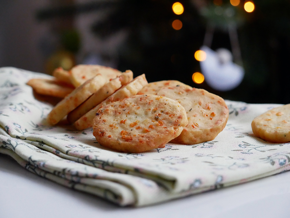 Les biscuits apéro fromages & herbes
