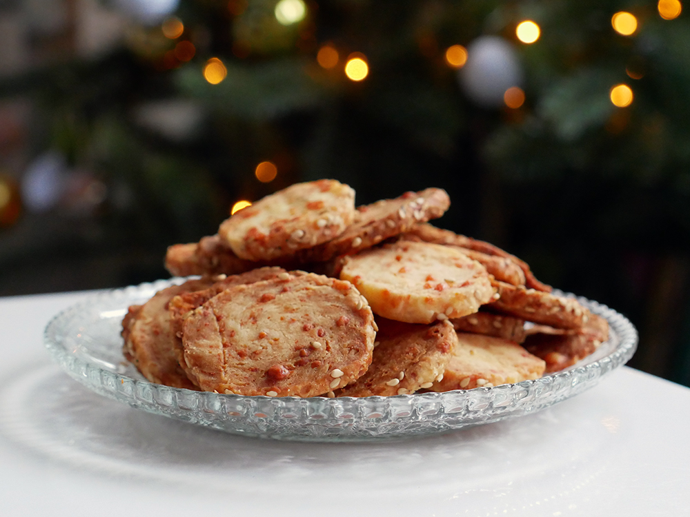 Biscuits apéro maison, Comté & sésame - Cuisine téméraire