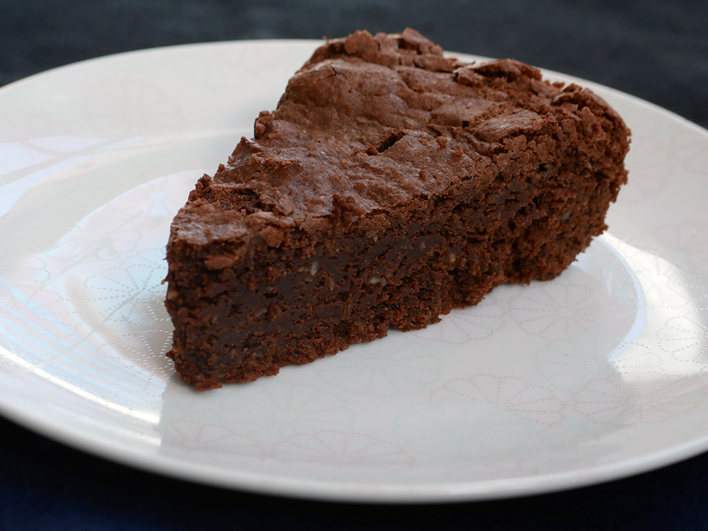 Gâteau au chocolat & amandes