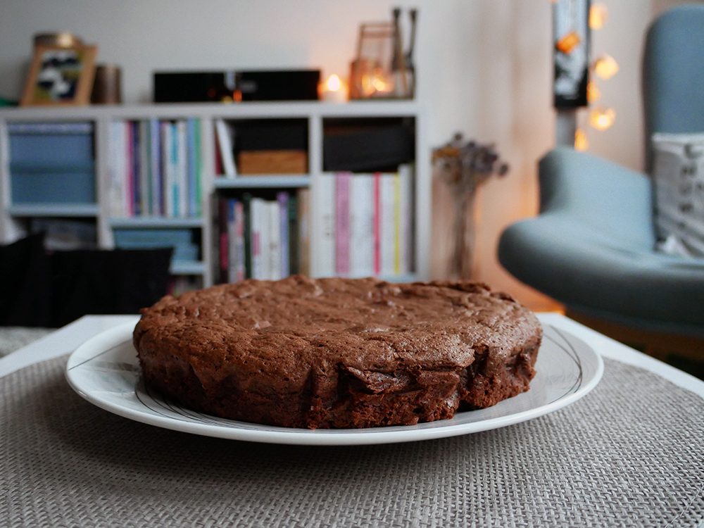 Gâteau au chocolat & amandes