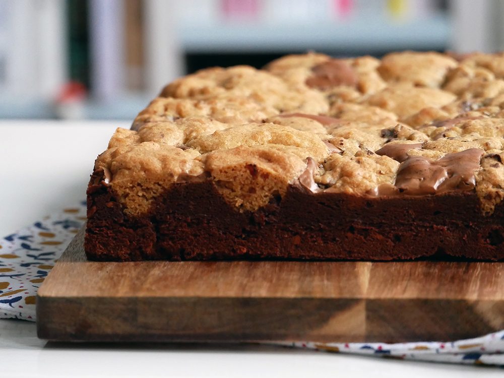 Le brookie : le gâteau qui twiste brownie & cookies