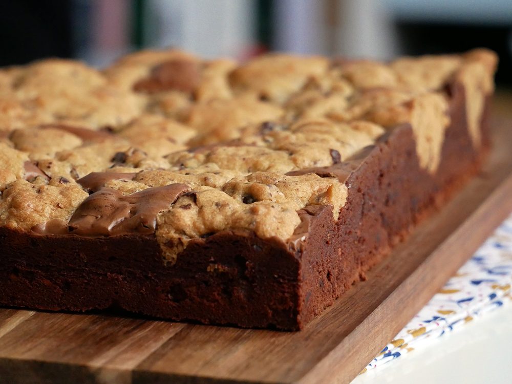 Le brookie : le gâteau qui twiste brownie & cookies