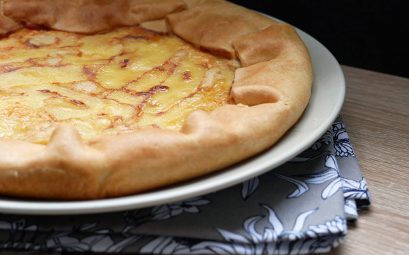 Tarte salée au thon, moutarde et & Leerdammer