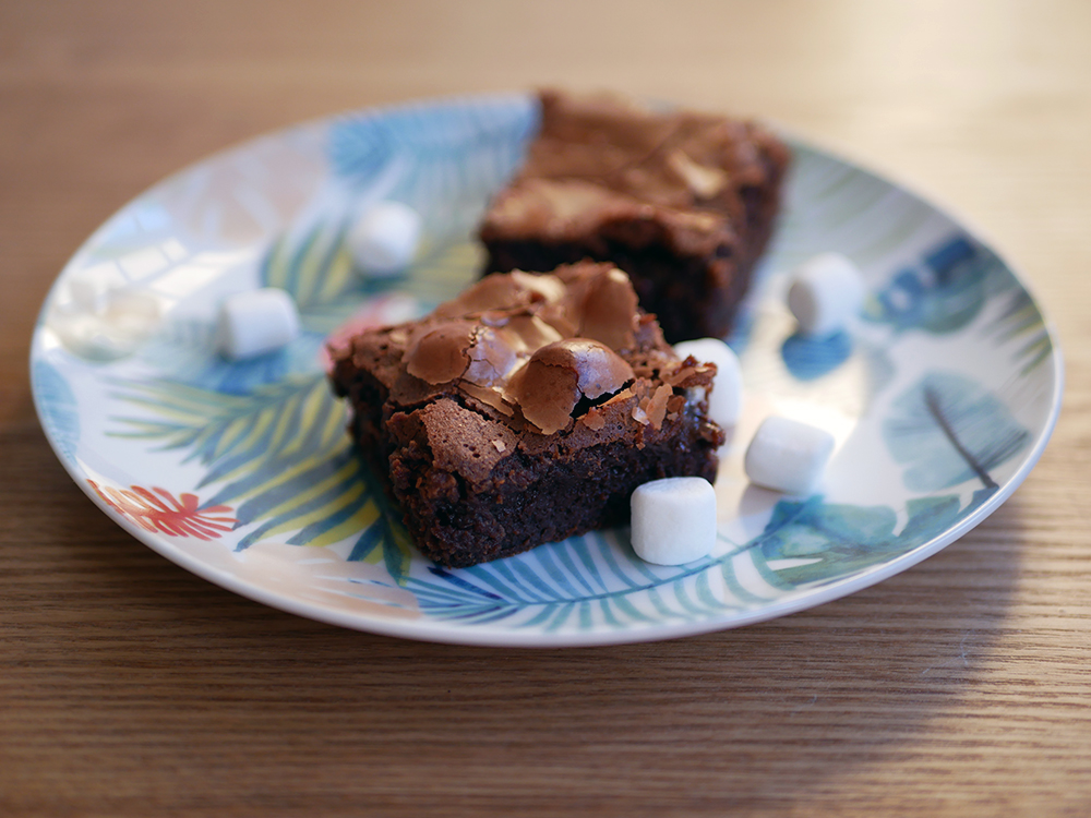 Recette du brownie aux chamallows