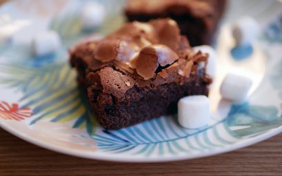 Brownie chewy aux chamallows