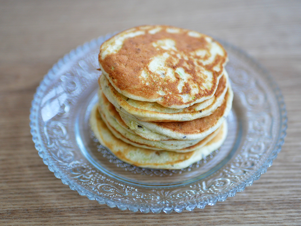 Galettes courgette & St Morêt