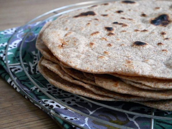 Tortillas de blé complètes