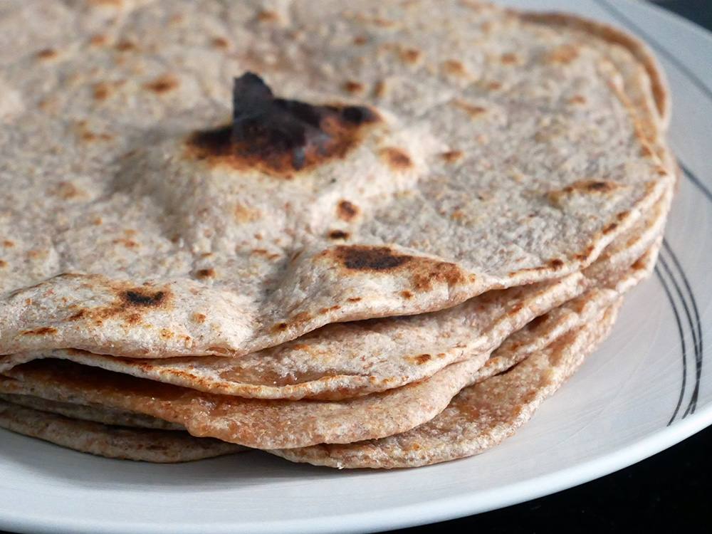 Tortillas de blé complètes