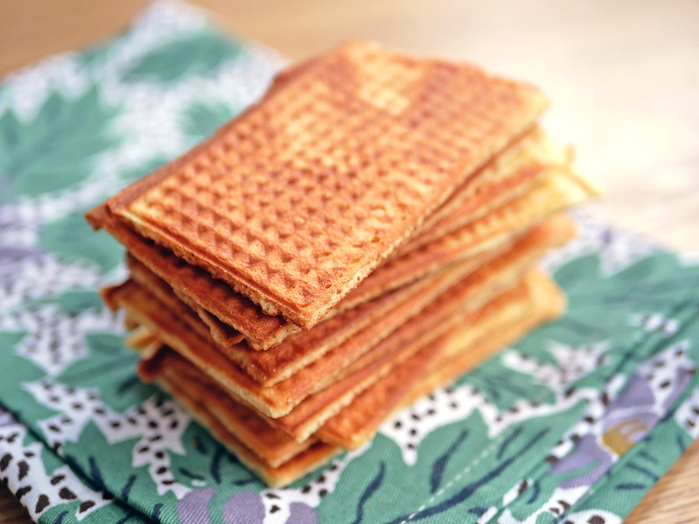 Recette : Gaufrettes fines et croustillantes - Cuisine téméraire