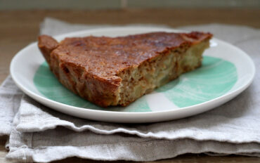 Gâteau fondant pomme/noisette