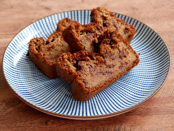 Banana bread IG bas aux pépites de chocolat