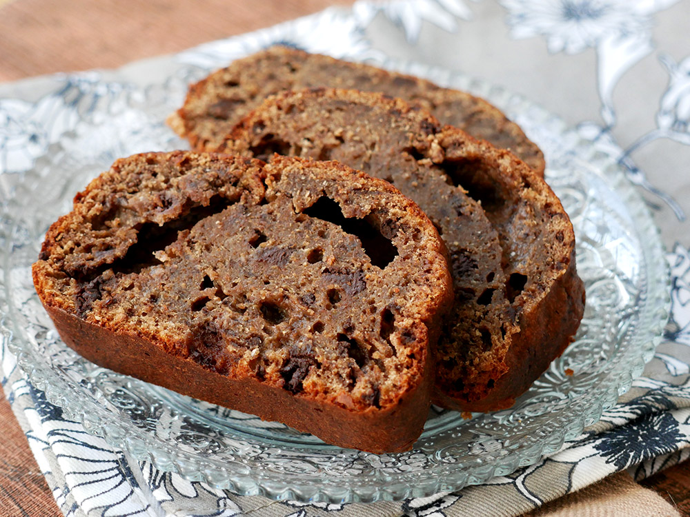 Banana bread à la cacahuète IG bas